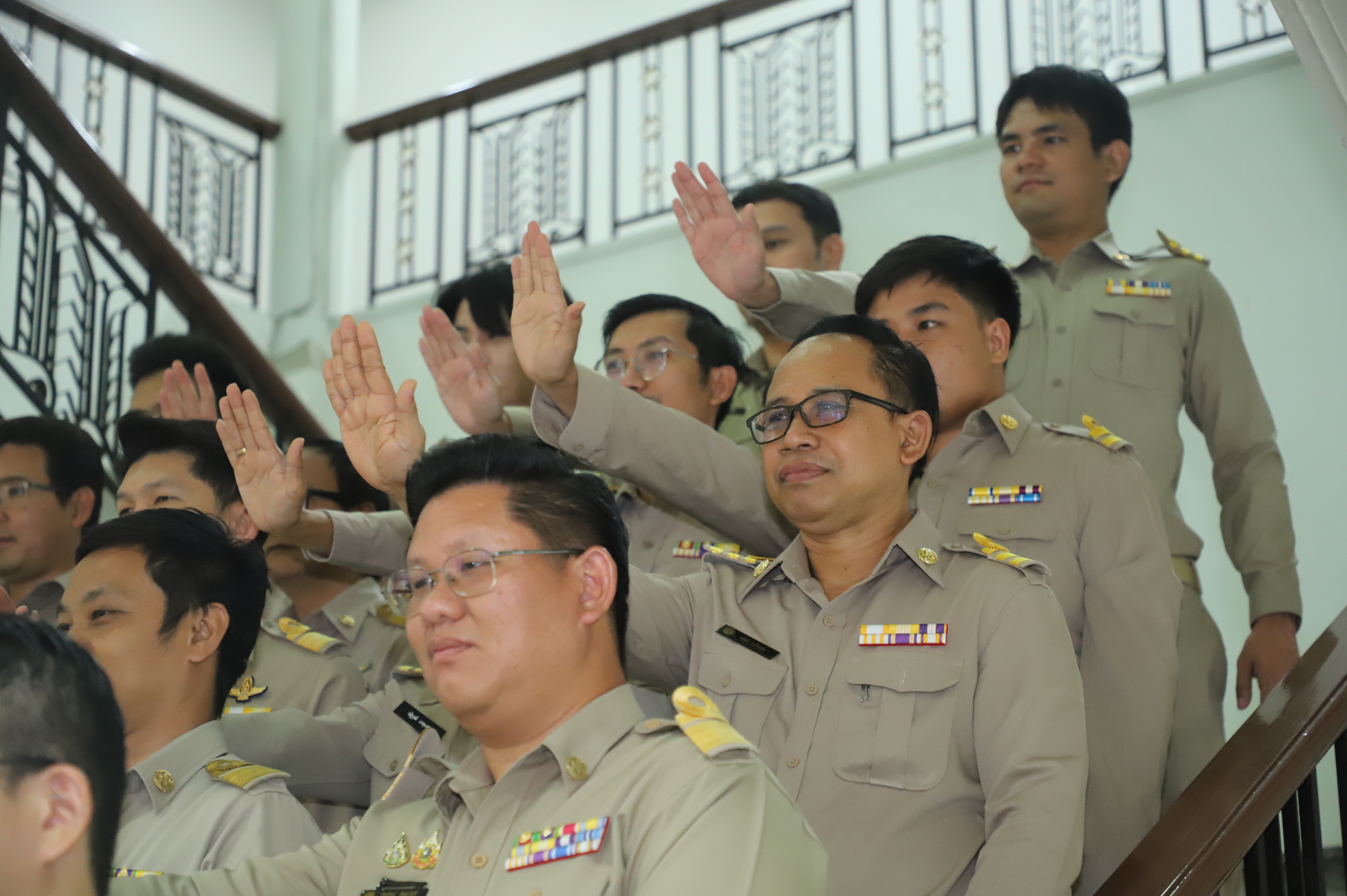 title - สกม. ประกาศเจตนารมณ์เป็นองค์กรคุณธรรม ประจำปีงบประมาณ พ.ศ. 2569 พร้อม แสดงออกเชิงสัญลักษณ์และแสดงเจตนารมณ์ไม่รับของขวัญและของกำนัลทุกชนิดจากการปฏิบัติหน้าที่ (No Gift Policy)